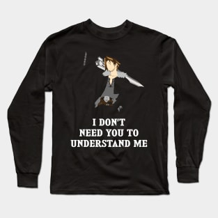 Cool Squall Leonhart Quote Long Sleeve T-Shirt